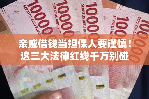 北京亲戚借钱当担保人要谨慎！这三大法律红线千万别碰