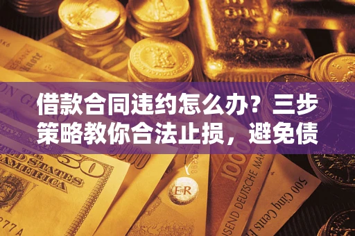 北京借款合同违约怎么办？三步策略教你合法止损，避免债务危机升级